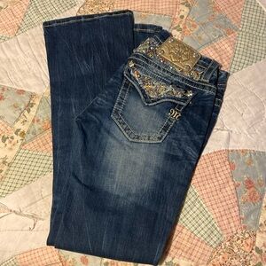 MissMe signature boot jeans